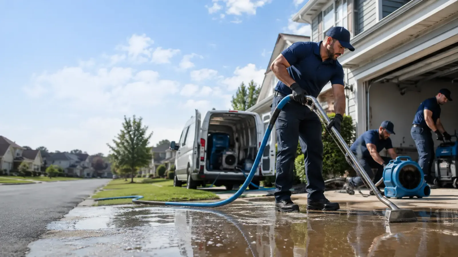 Flood Damage Restoration in Lone Oak, TX
